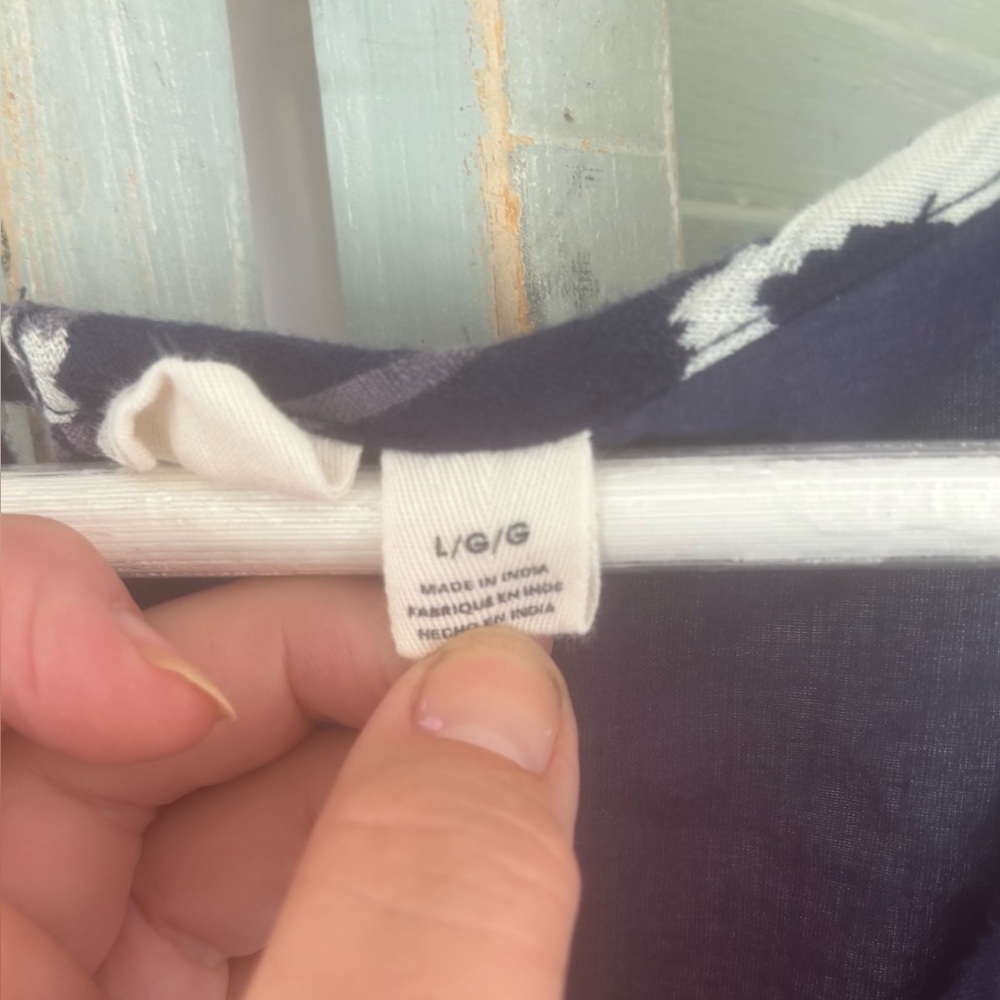 Roxy Navy And White Patterned Tunic - image 5